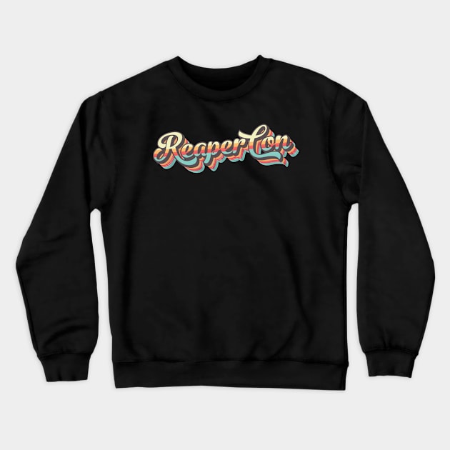 ReaperCon Retro Logo Crewneck Sweatshirt by ReaperMini